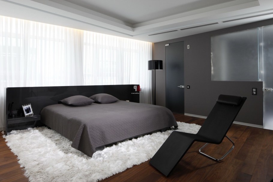 Мужская спальня в стиле Минимализм