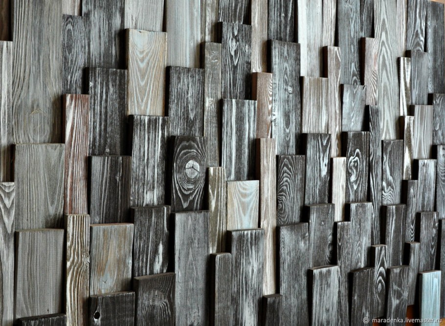 Панно из дерева лофт