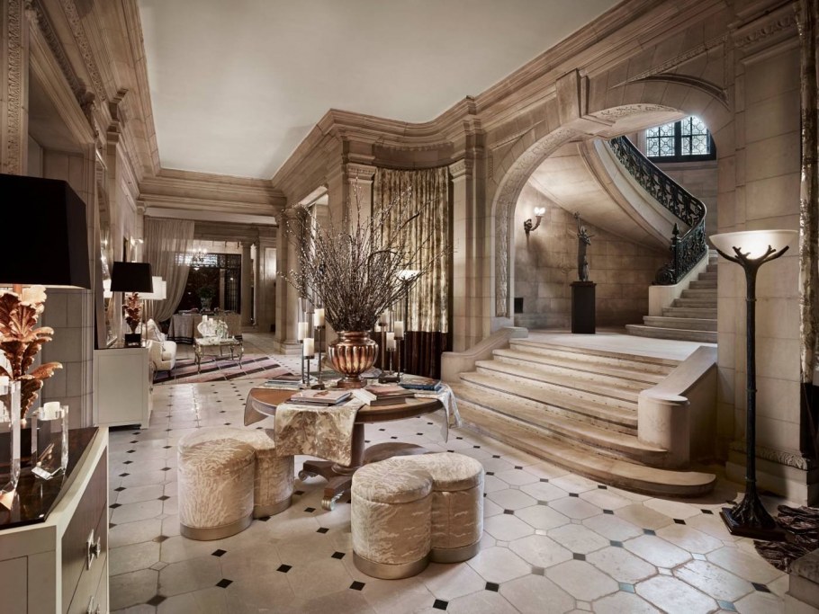 Luxury Mansion Interior спальни