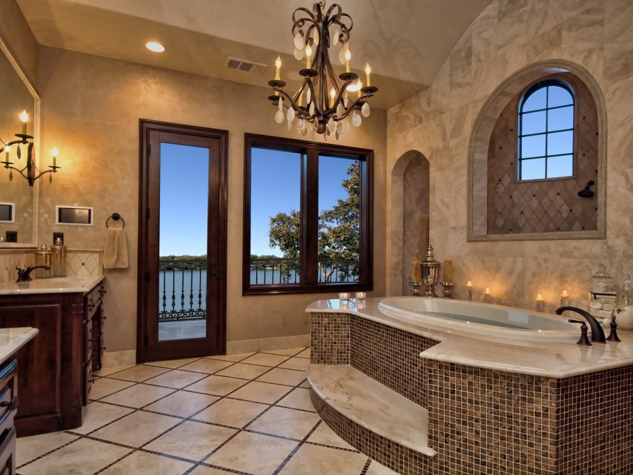 Ванная комната в средиземноморском стиле