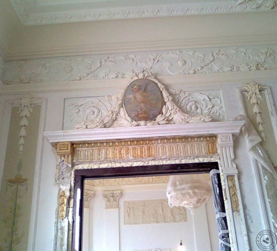 Гардины из гипса