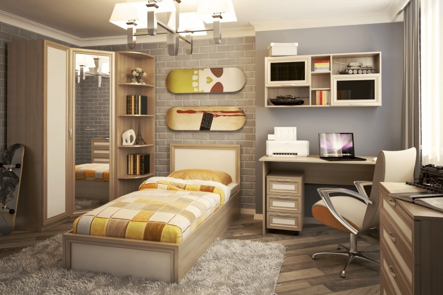 Небольшая комната для подростка