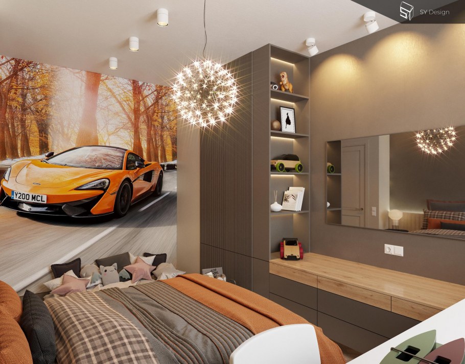 Интерьеры комнат для подростков