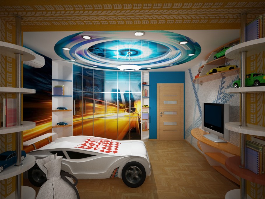 Спальня для подростка мальчика
