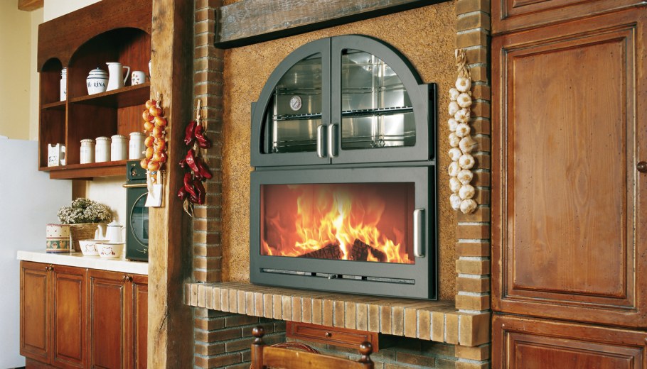 Дровяная печь-камин Fireplace Damona SP