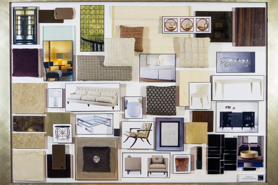 Мудборд интерьера