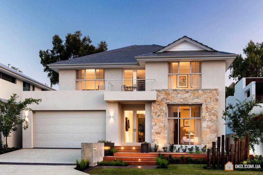 Красивые крыши двухэтажных домов