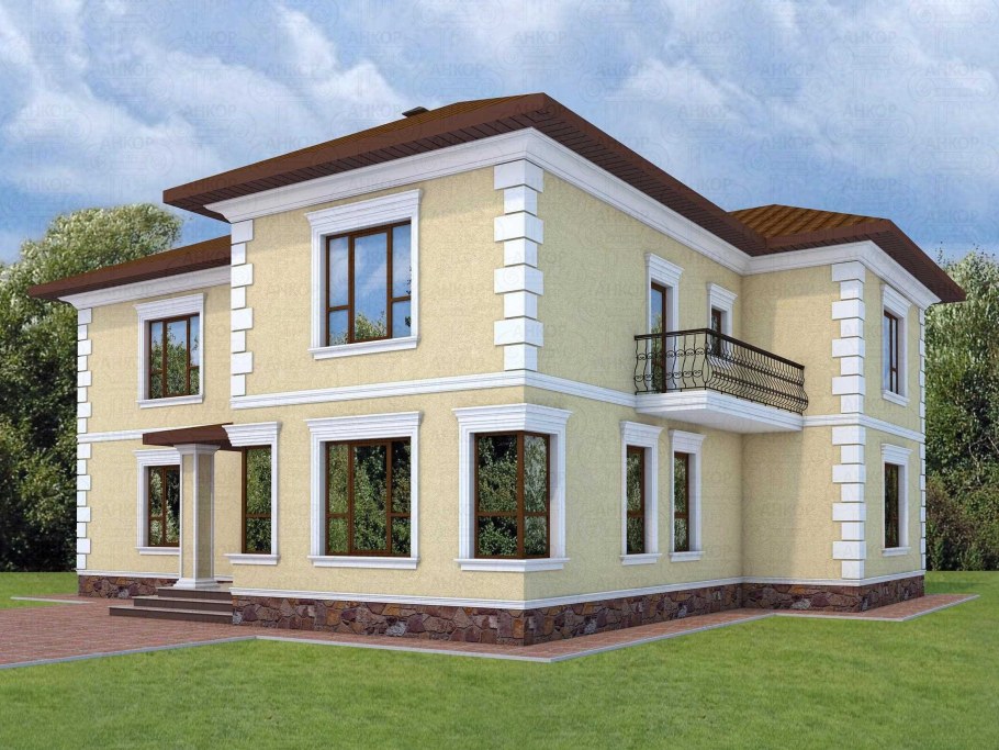 Частный дом фасад