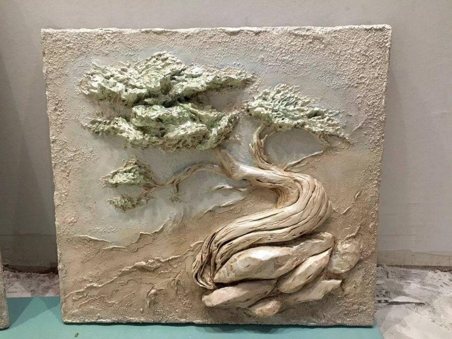 Объемная штукатурка