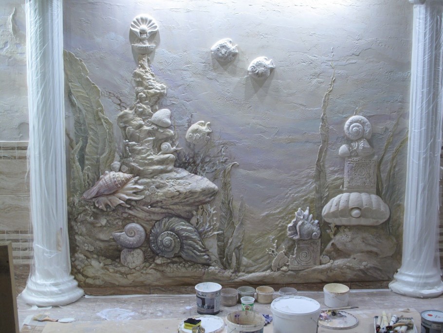 Барельеф Морское дно