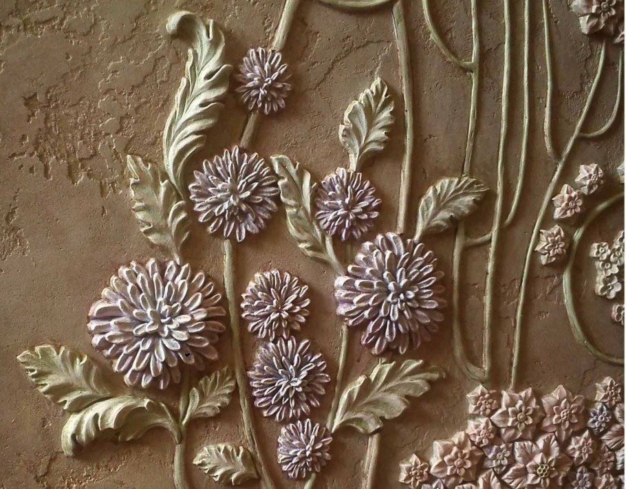 Художник Наталья Боброва барельеф