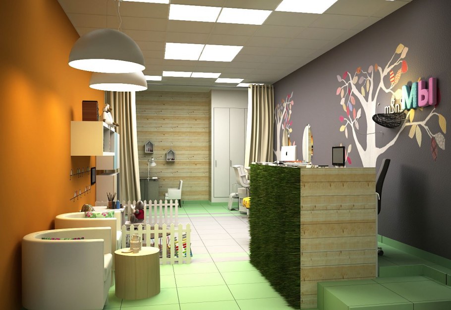 Детские салоны красоты интерьер