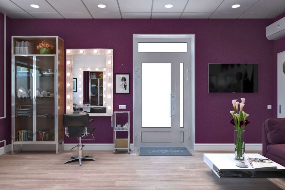 Прихожая в салоне красоты
