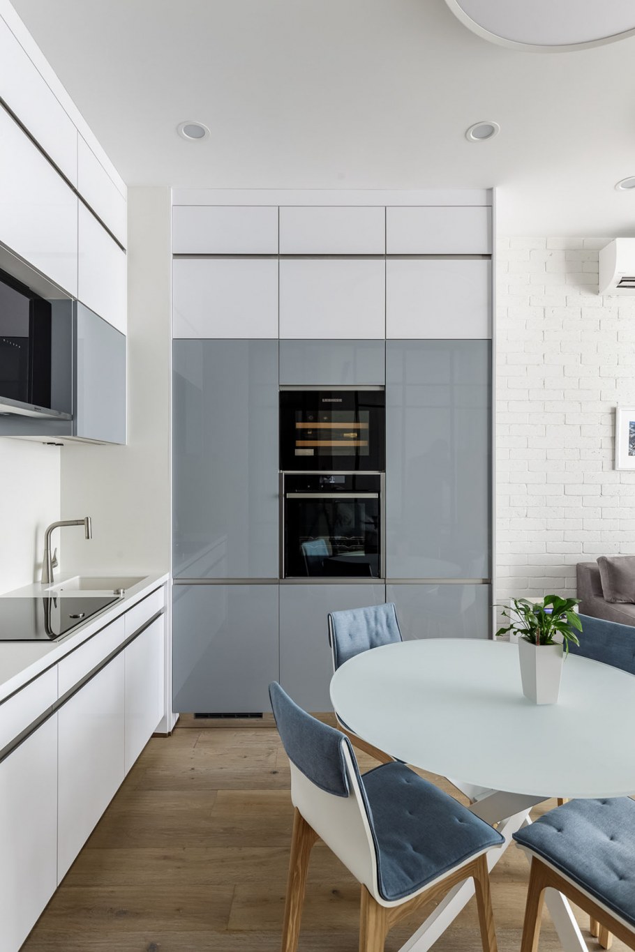 Евродвушка интерьер кухни гостиной