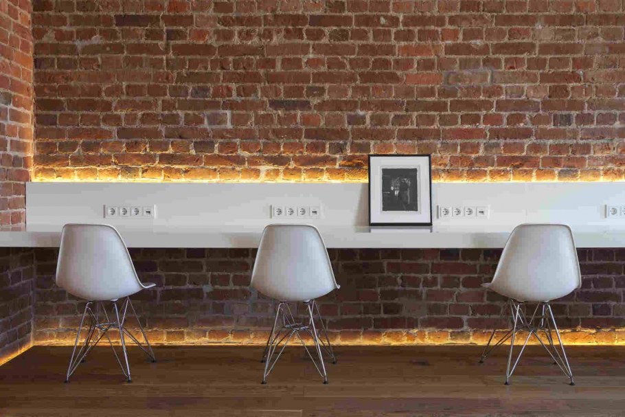 Loft Design Interior кирпич офис
