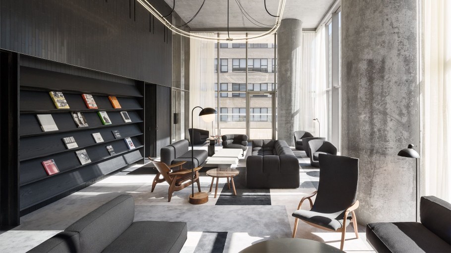 Интерьер в стиле брутализм и необрутализм