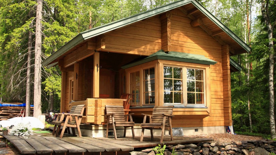 Деревянная дача