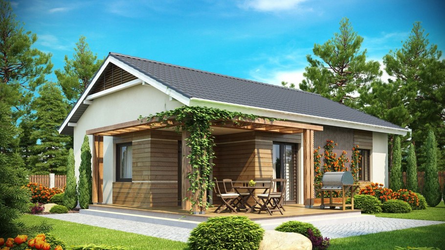 Z136 проект компактного одноэтажного