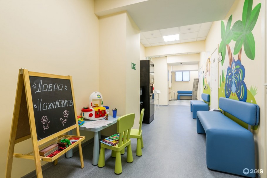 Интерьер детского развивающего центра