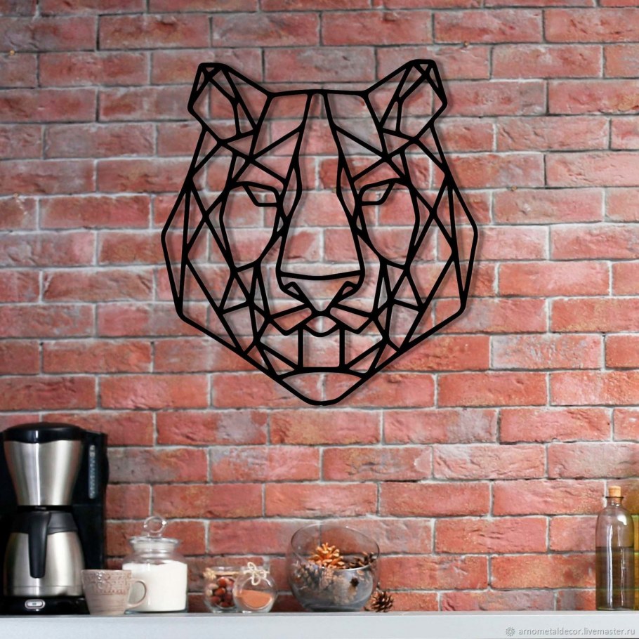 Панно из металла