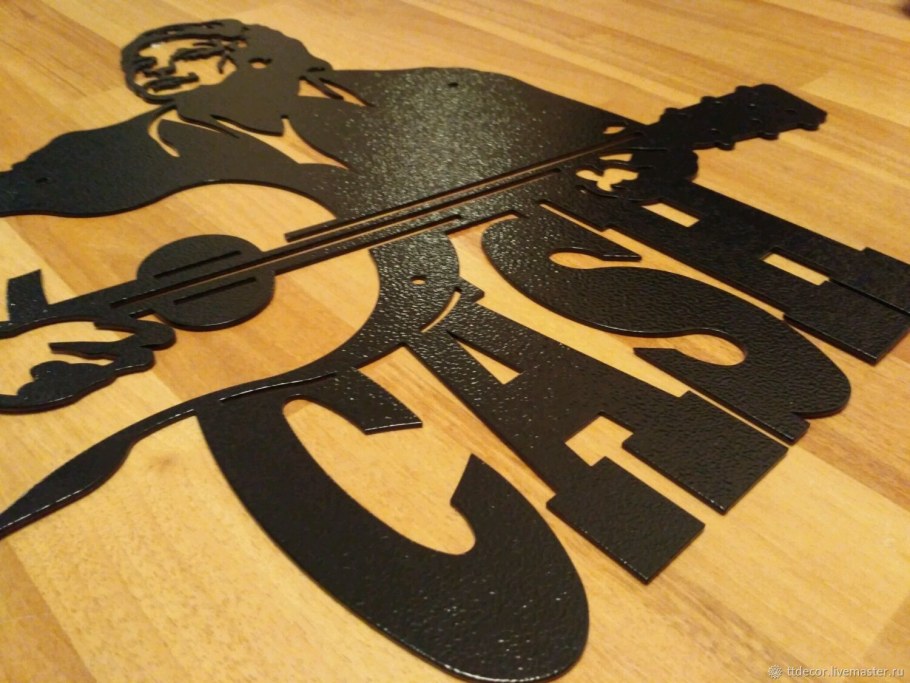 Настенные панно черные из фанеры