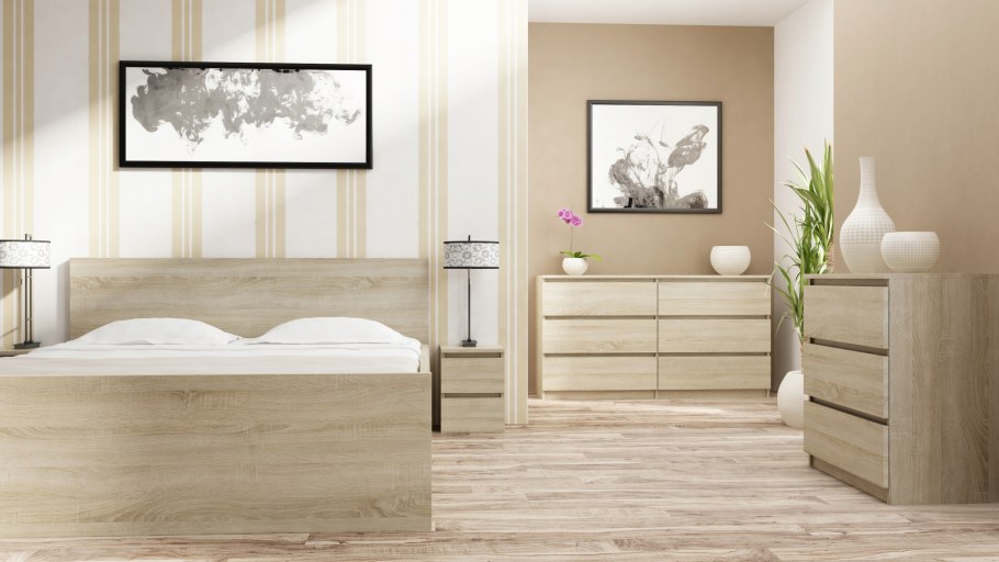 Спальня Артемида дуб сонома