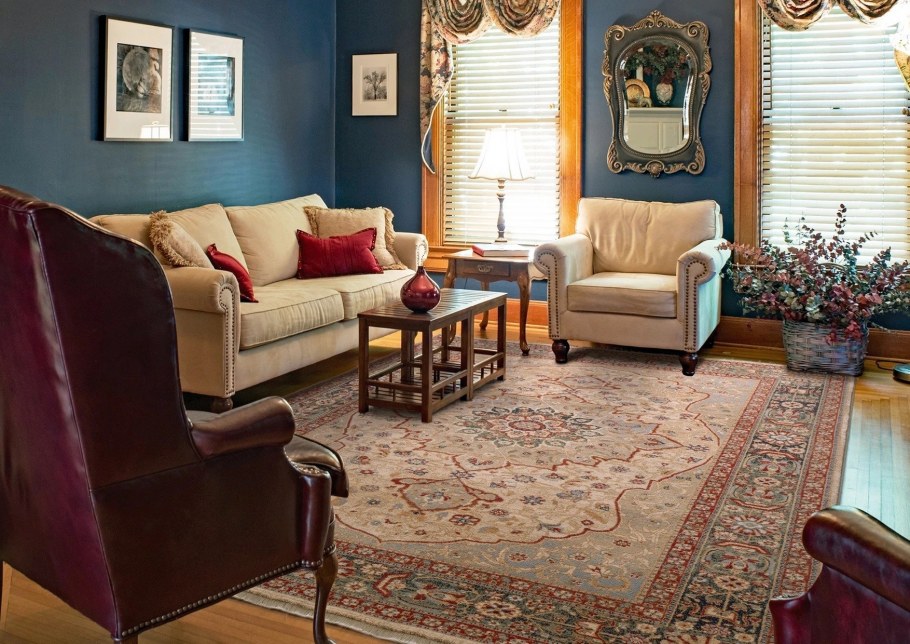 Интерьер в золотом стиле