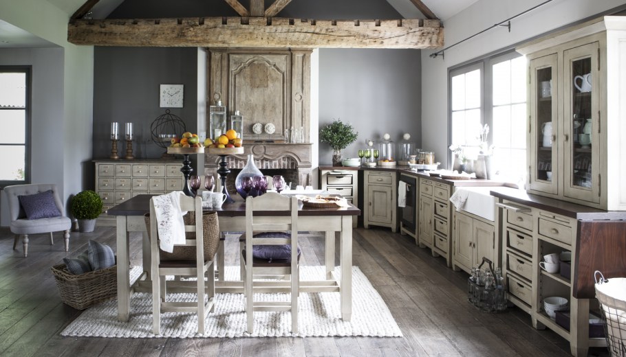 Рустикальный стиль в интерьере