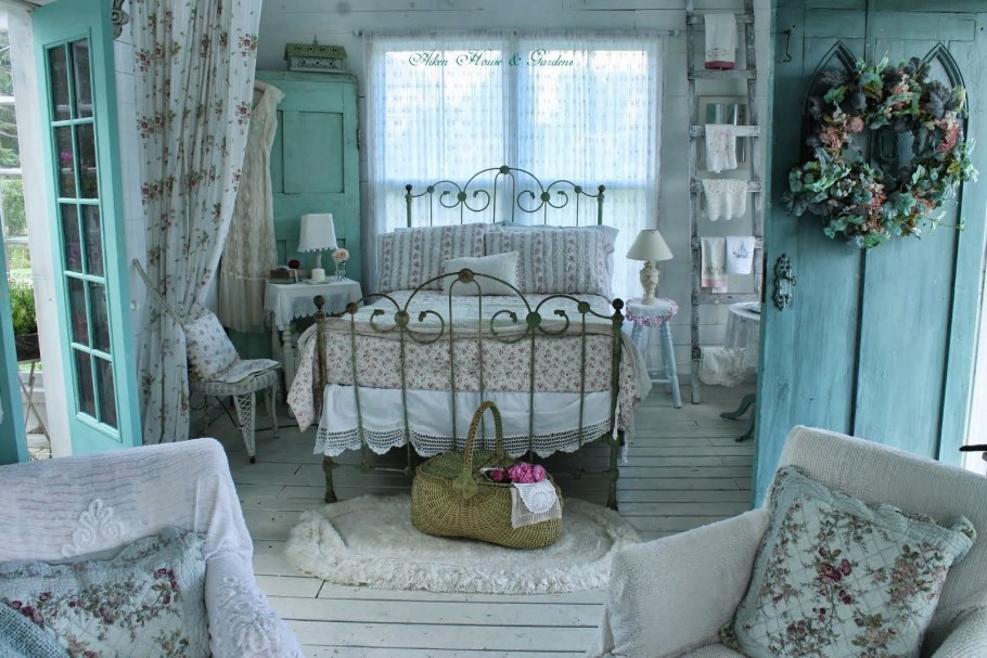 Спальня Кантри шебби Шик