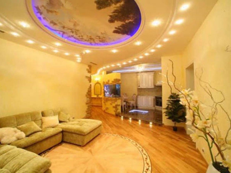 Евроремонт в доме зал