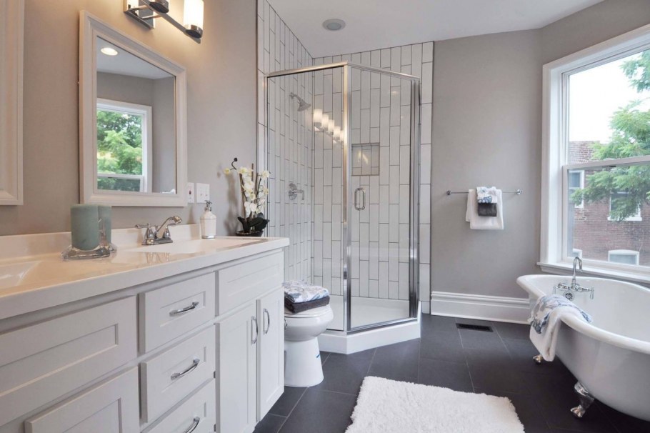 Ванная в американском стиле