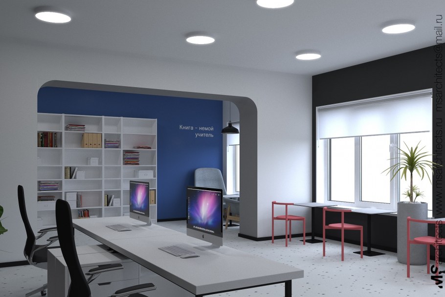 Интерьер образовательного центра