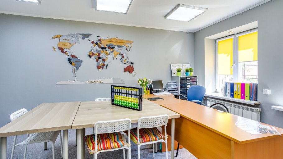 Интерьер учебной аудитории