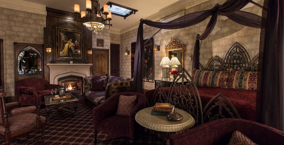 Hearst Castle спальни