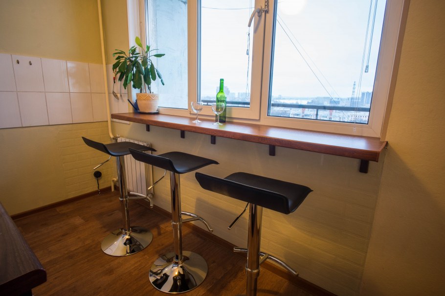 Не лоджии барная стойка компьютерная зона