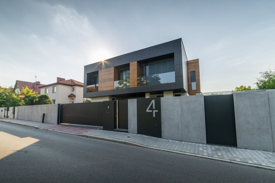 Забор в стиле Модерн