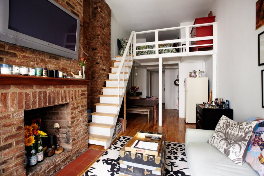 Лофт со вторым ярусом