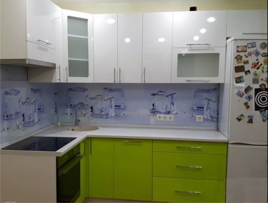 Кухонный фартук уличное кафе 600*3000мм