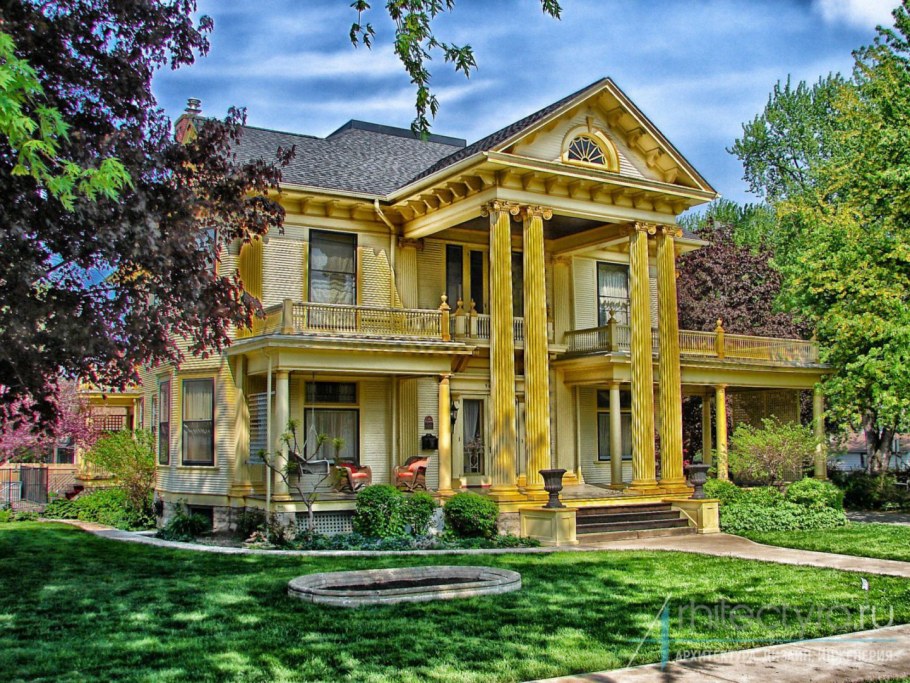 Красивые коттеджи