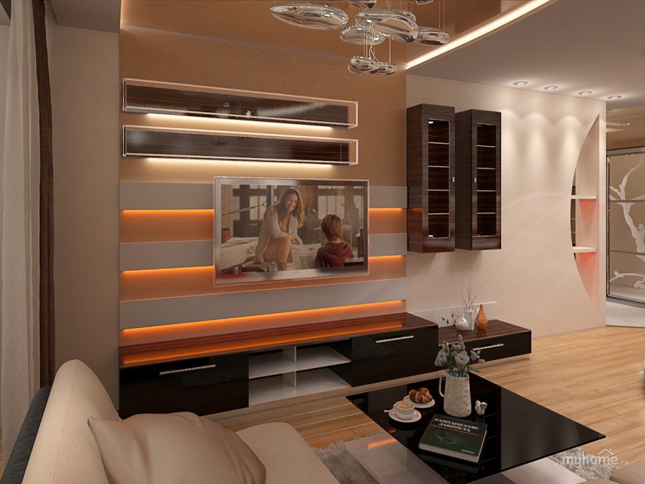 Интерьер в типовой квартире