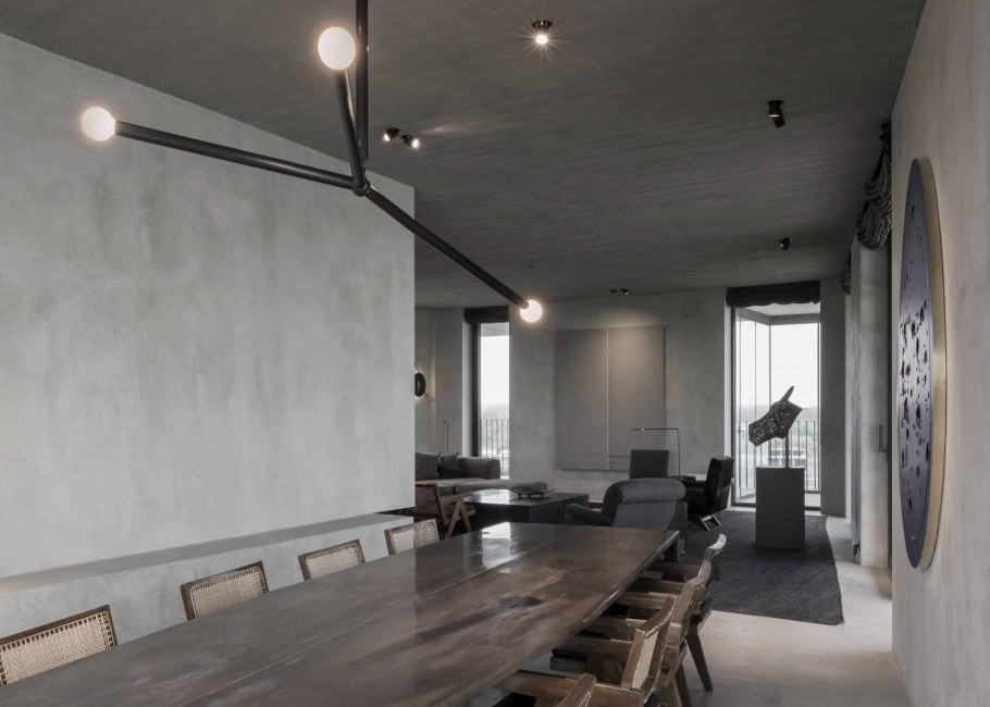 Современный аскетичный интерьер