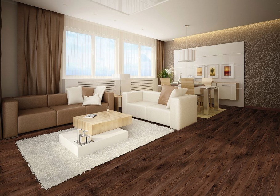 Паркетная доска Barlinek ясень Coffee grande