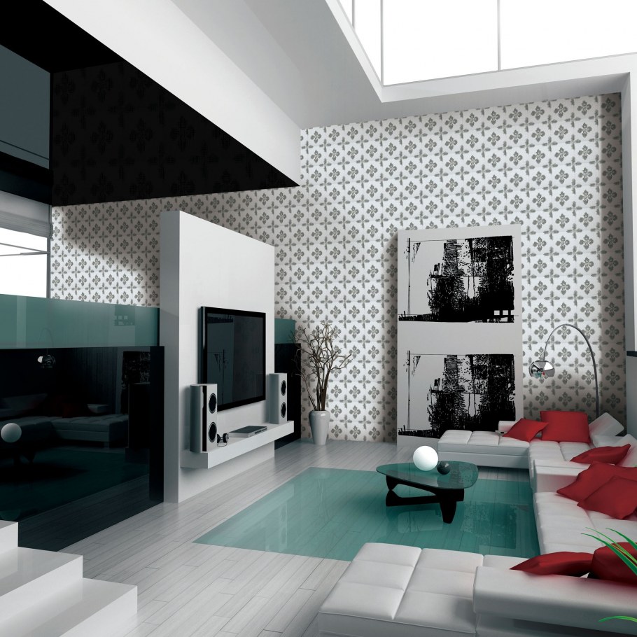 Интерьер офиса в стиле футуризм