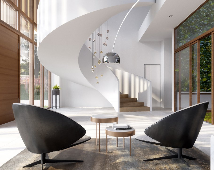 Хай тек интерьер