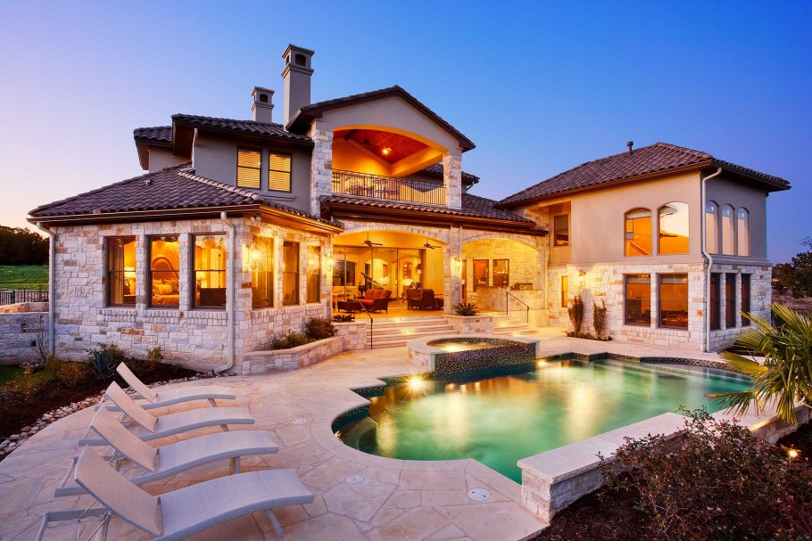 Красивые коттеджи