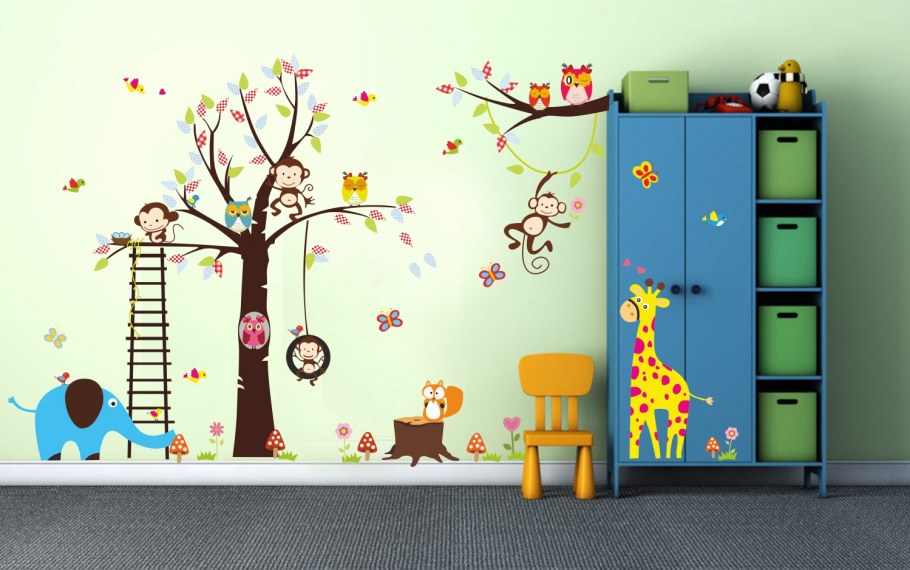 Фотообои с совами в детскую