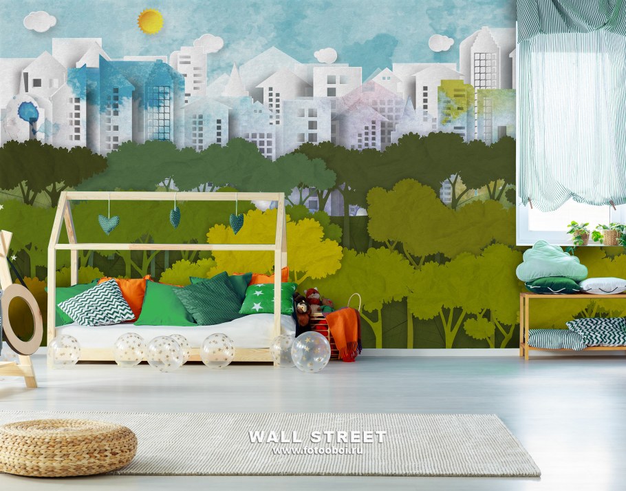 Фотообои в детскую 2021