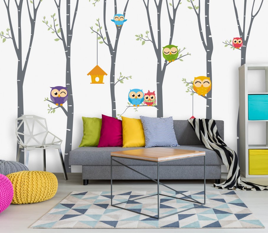 Дизайнерские обои для детской