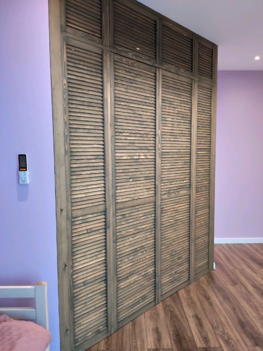 Мансардные гардеробные