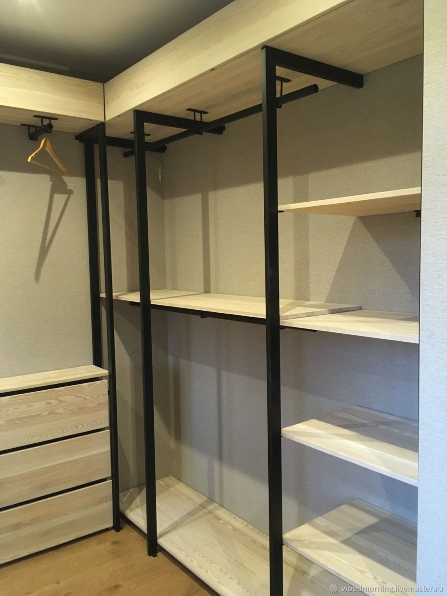 Модульная гардеробная система Дели